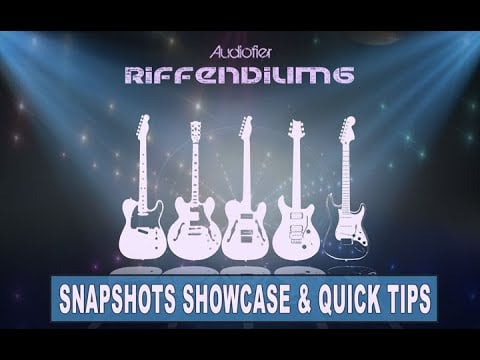 Audiofier RIFFENDIUM 6 (Funky/Disco Guitars) Overview, Presets and Quick Tips