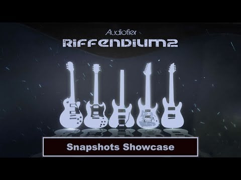 Audiofier RIFFENDIUM 2 - Heavy Guitars - Snapshots Showcase