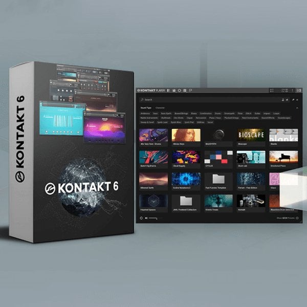 Native Instruments Kontakt 6 With Factory Library (Windows)