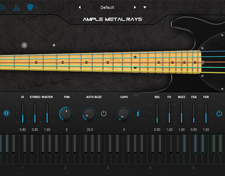 Ample Bass Metal Ray5 (MAC)