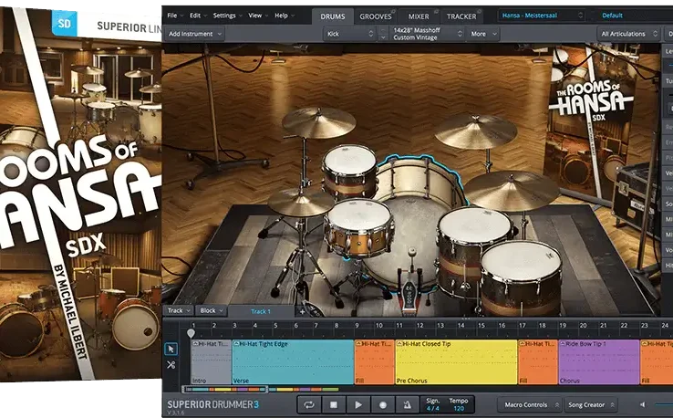 Toontrack The Rooms of Hansa SDX