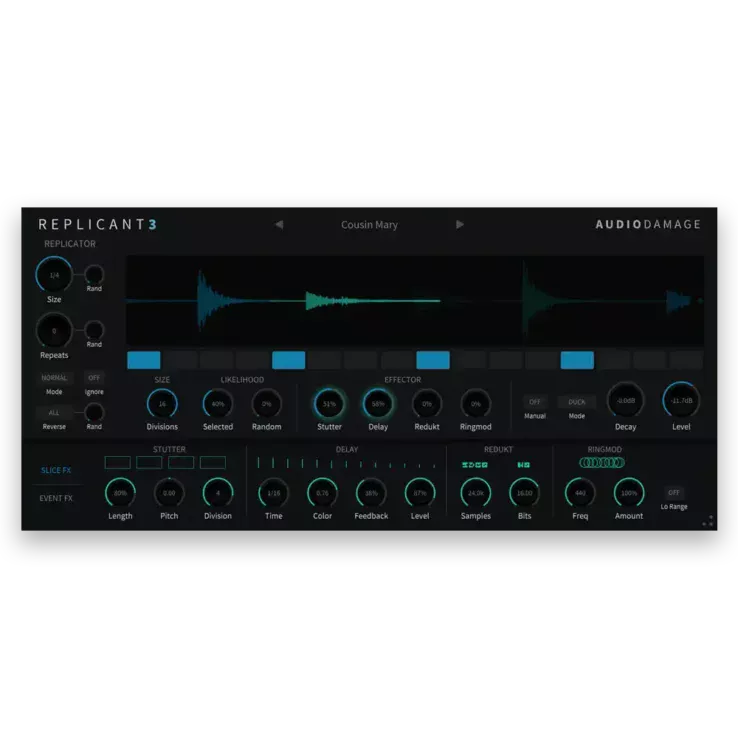 Audio Damage Replicant 3