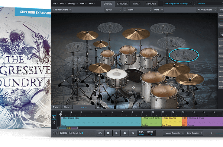 Toontrack Progressive Foundry SDX