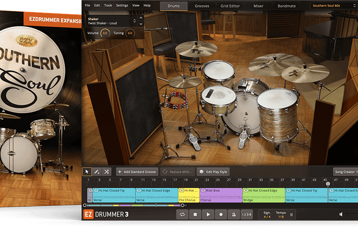 Toontrack  EZX Southern Soul