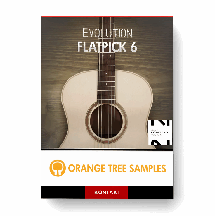 Orange Tree Samples - Evolution Flatpick 6