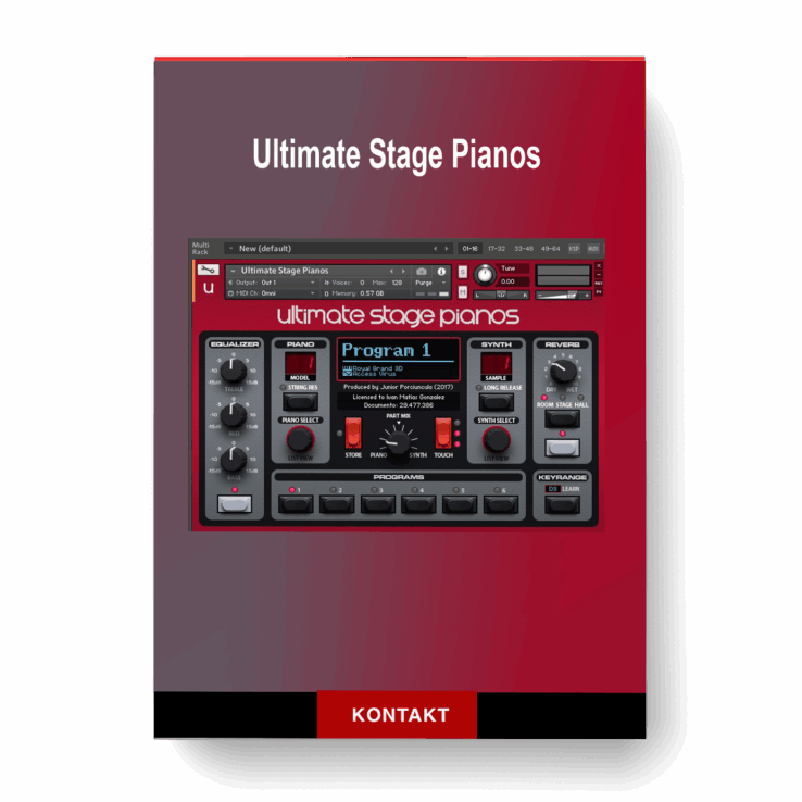 Júnior Porciúncula - Nord Stage 3 Ultimate Stage Pianos