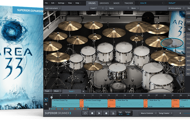 Toontrack Area 33 SDX